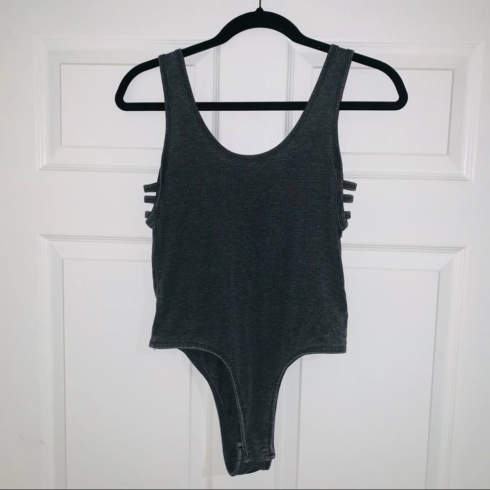 Gray Bodysuit